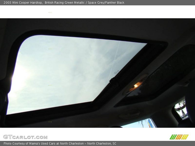 British Racing Green Metallic / Space Grey/Panther Black 2003 Mini Cooper Hardtop