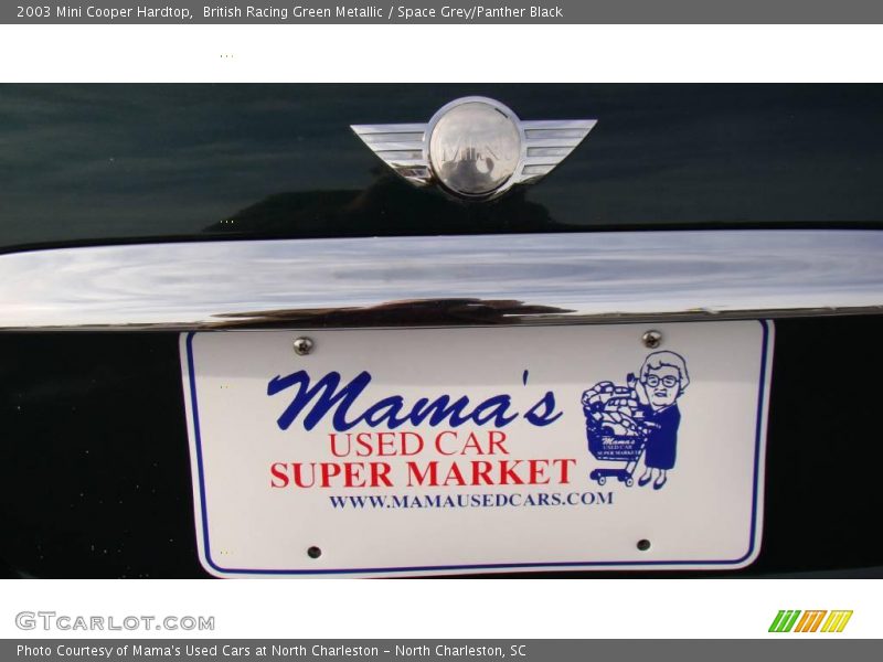 British Racing Green Metallic / Space Grey/Panther Black 2003 Mini Cooper Hardtop