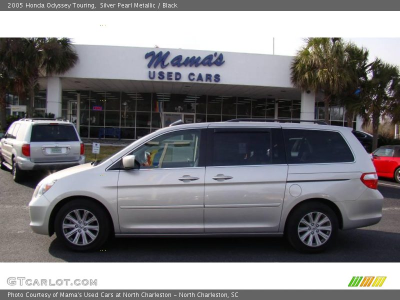Silver Pearl Metallic / Black 2005 Honda Odyssey Touring