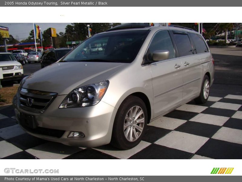 Silver Pearl Metallic / Black 2005 Honda Odyssey Touring
