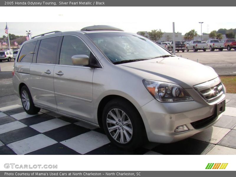 Silver Pearl Metallic / Black 2005 Honda Odyssey Touring