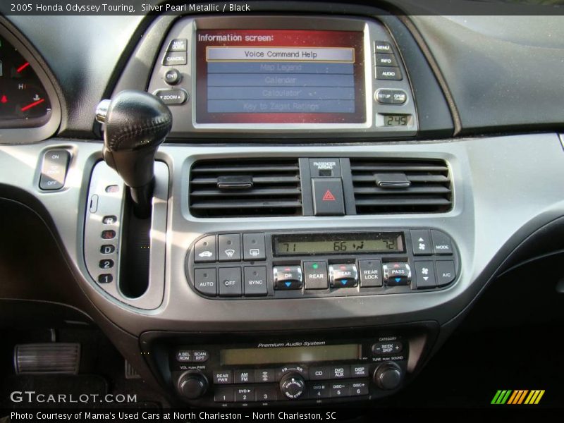 Silver Pearl Metallic / Black 2005 Honda Odyssey Touring