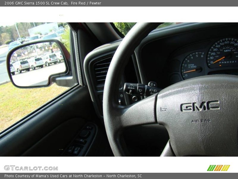 Fire Red / Pewter 2006 GMC Sierra 1500 SL Crew Cab