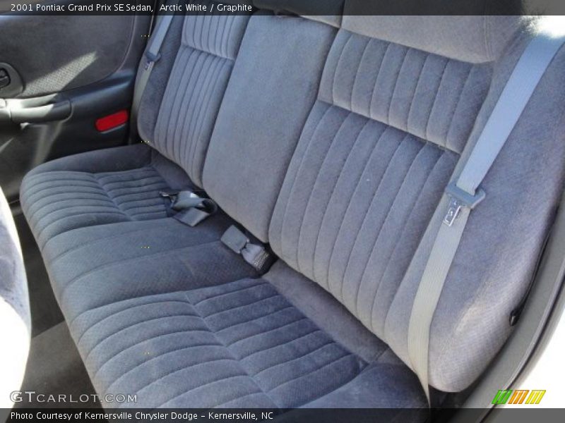 Arctic White / Graphite 2001 Pontiac Grand Prix SE Sedan