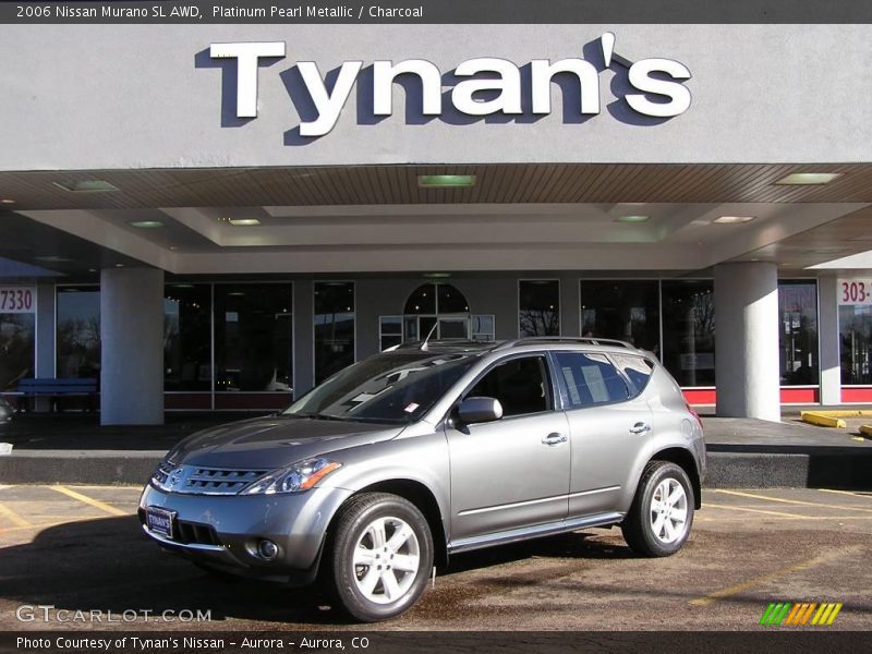 Platinum Pearl Metallic / Charcoal 2006 Nissan Murano SL AWD
