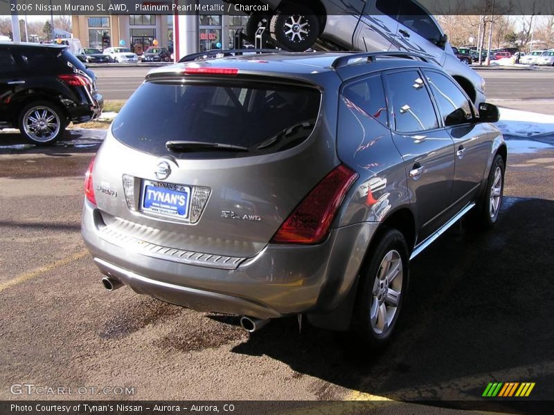 Platinum Pearl Metallic / Charcoal 2006 Nissan Murano SL AWD