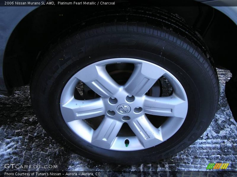 Platinum Pearl Metallic / Charcoal 2006 Nissan Murano SL AWD