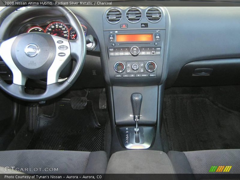 Radiant Silver Metallic / Charcoal 2008 Nissan Altima Hybrid
