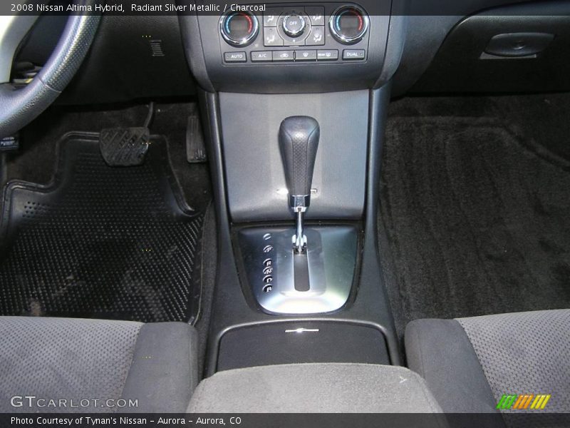 Radiant Silver Metallic / Charcoal 2008 Nissan Altima Hybrid