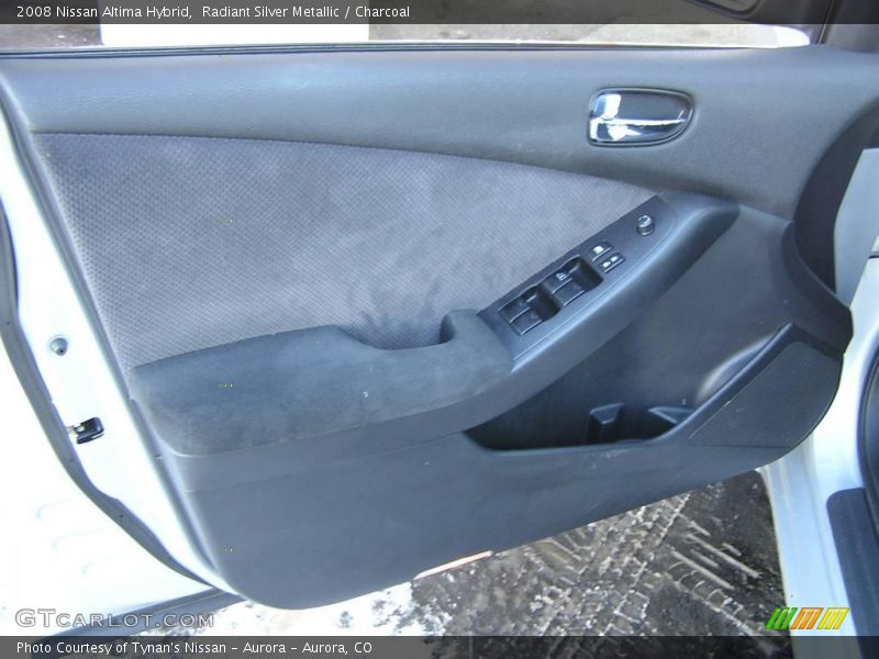 Radiant Silver Metallic / Charcoal 2008 Nissan Altima Hybrid