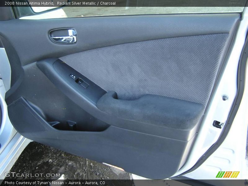 Radiant Silver Metallic / Charcoal 2008 Nissan Altima Hybrid