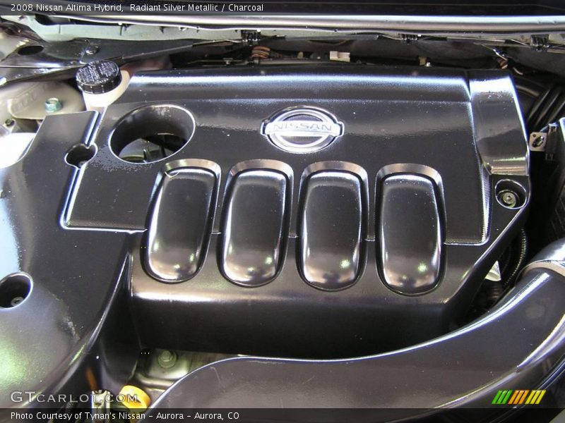Radiant Silver Metallic / Charcoal 2008 Nissan Altima Hybrid