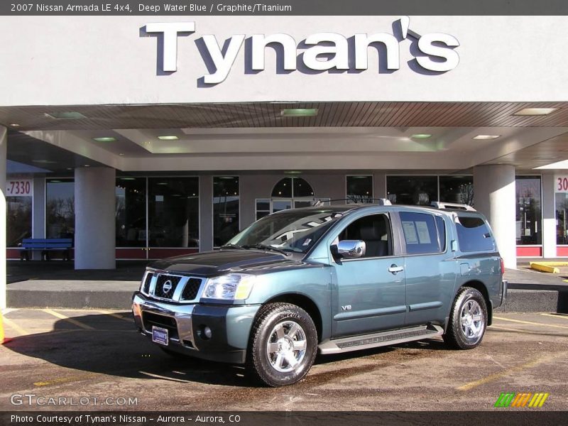 Deep Water Blue / Graphite/Titanium 2007 Nissan Armada LE 4x4