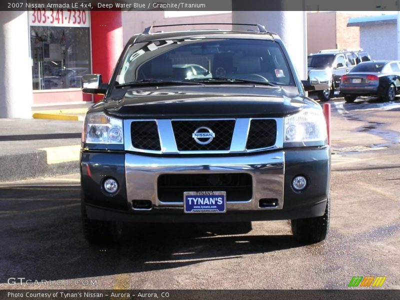 Deep Water Blue / Graphite/Titanium 2007 Nissan Armada LE 4x4