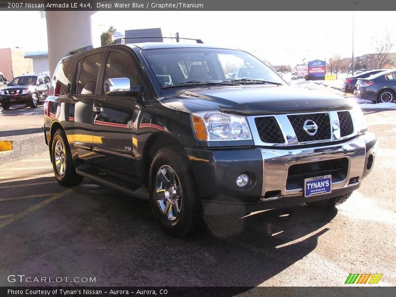 Deep Water Blue / Graphite/Titanium 2007 Nissan Armada LE 4x4