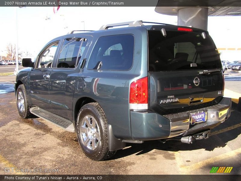 Deep Water Blue / Graphite/Titanium 2007 Nissan Armada LE 4x4