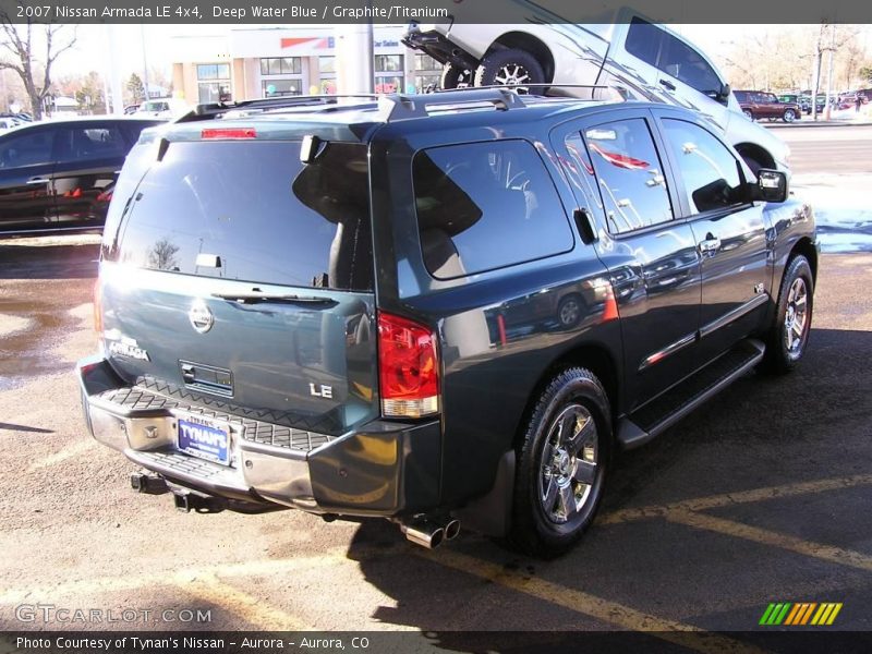 Deep Water Blue / Graphite/Titanium 2007 Nissan Armada LE 4x4
