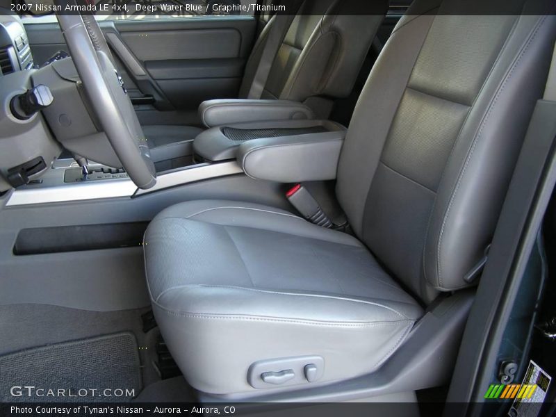 Deep Water Blue / Graphite/Titanium 2007 Nissan Armada LE 4x4