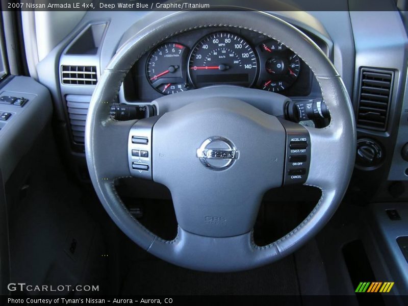 Deep Water Blue / Graphite/Titanium 2007 Nissan Armada LE 4x4
