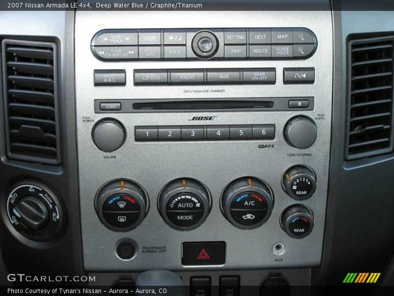 Deep Water Blue / Graphite/Titanium 2007 Nissan Armada LE 4x4