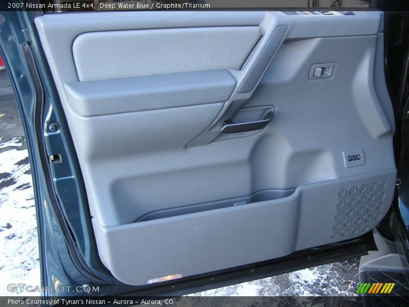 Deep Water Blue / Graphite/Titanium 2007 Nissan Armada LE 4x4