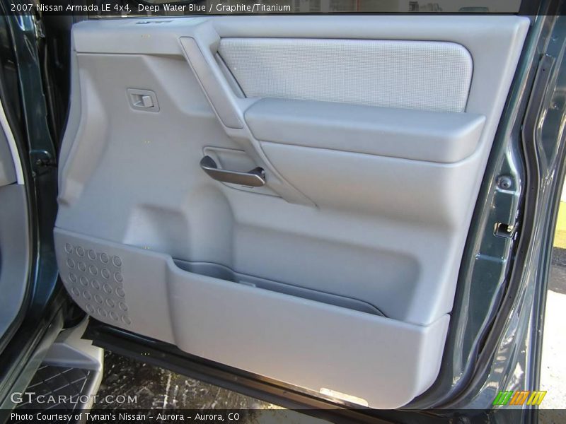 Deep Water Blue / Graphite/Titanium 2007 Nissan Armada LE 4x4