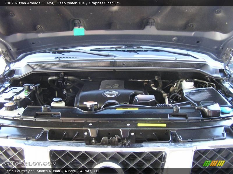 Deep Water Blue / Graphite/Titanium 2007 Nissan Armada LE 4x4