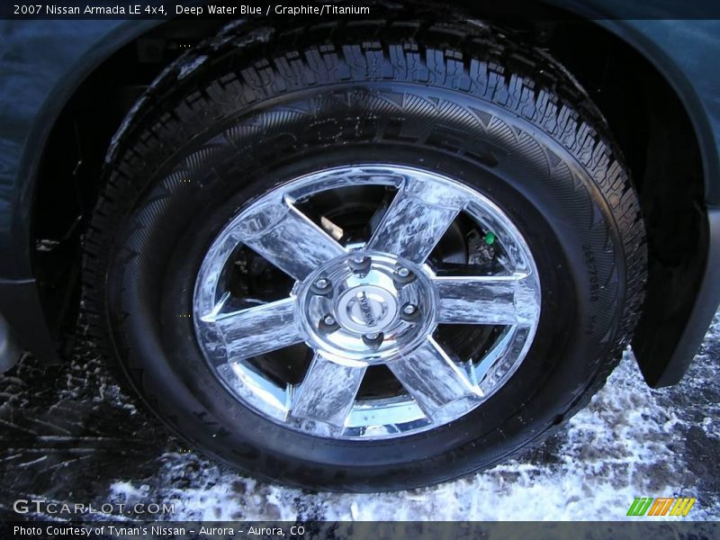 Deep Water Blue / Graphite/Titanium 2007 Nissan Armada LE 4x4
