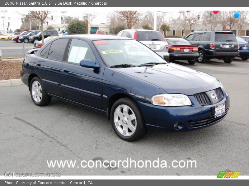 Blue Dusk Metallic / Charcoal 2006 Nissan Sentra 1.8 S
