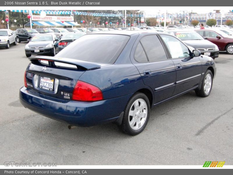 Blue Dusk Metallic / Charcoal 2006 Nissan Sentra 1.8 S
