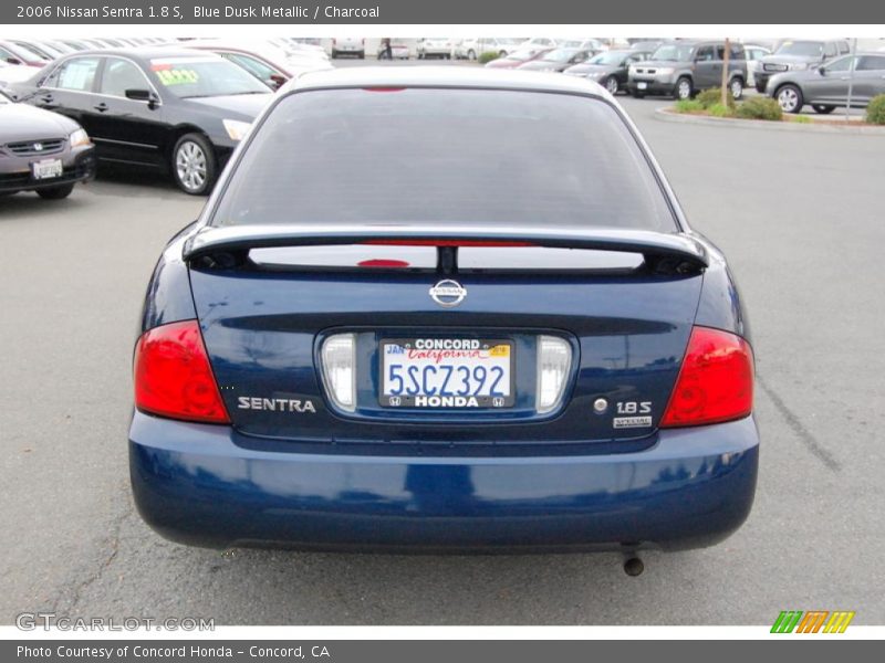 Blue Dusk Metallic / Charcoal 2006 Nissan Sentra 1.8 S