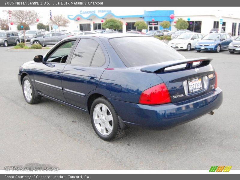 Blue Dusk Metallic / Charcoal 2006 Nissan Sentra 1.8 S