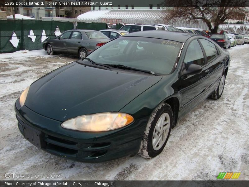 Forest Green Pearl / Medium Quartz 1999 Dodge Intrepid