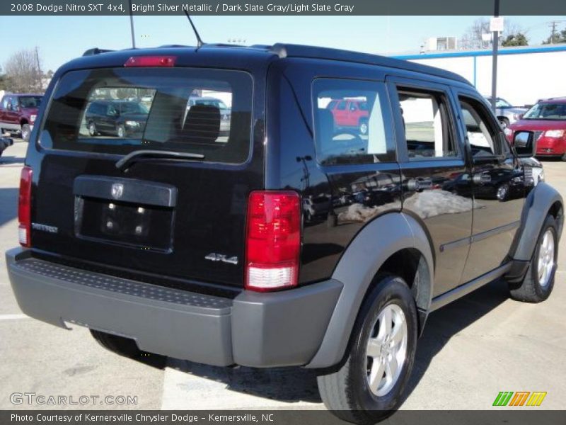 Bright Silver Metallic / Dark Slate Gray/Light Slate Gray 2008 Dodge Nitro SXT 4x4