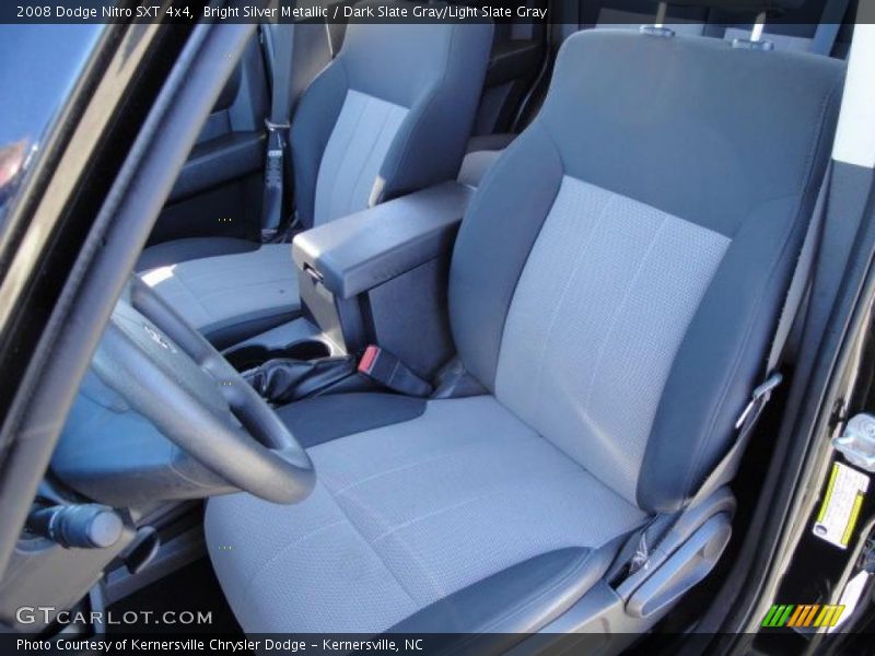 Bright Silver Metallic / Dark Slate Gray/Light Slate Gray 2008 Dodge Nitro SXT 4x4