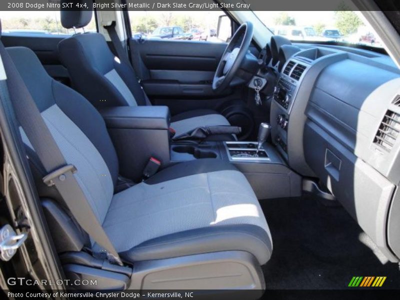 Bright Silver Metallic / Dark Slate Gray/Light Slate Gray 2008 Dodge Nitro SXT 4x4