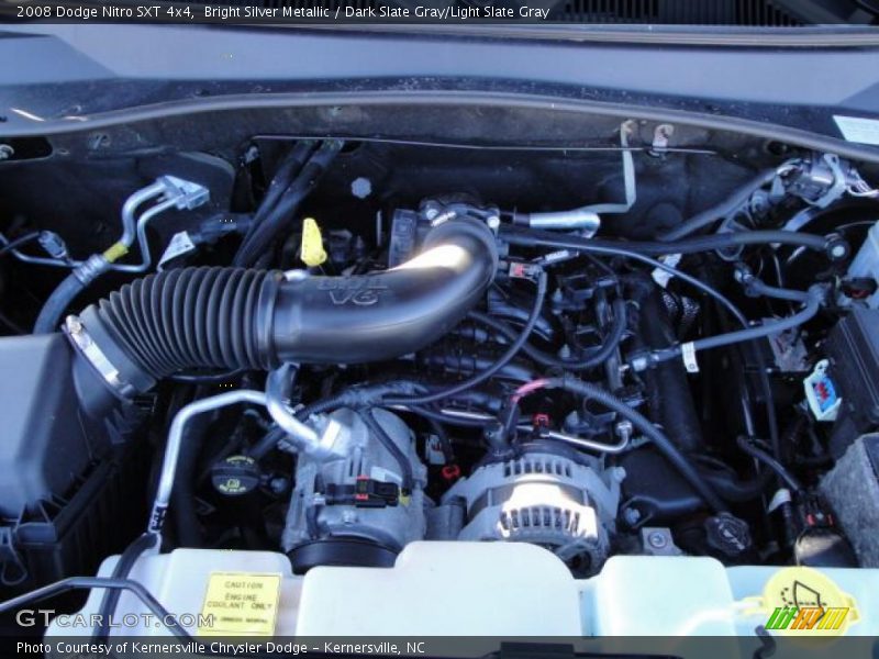 Bright Silver Metallic / Dark Slate Gray/Light Slate Gray 2008 Dodge Nitro SXT 4x4