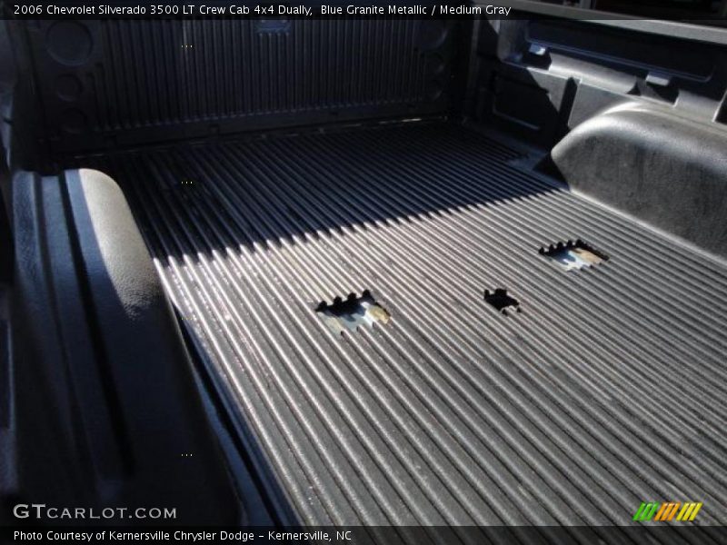 Blue Granite Metallic / Medium Gray 2006 Chevrolet Silverado 3500 LT Crew Cab 4x4 Dually
