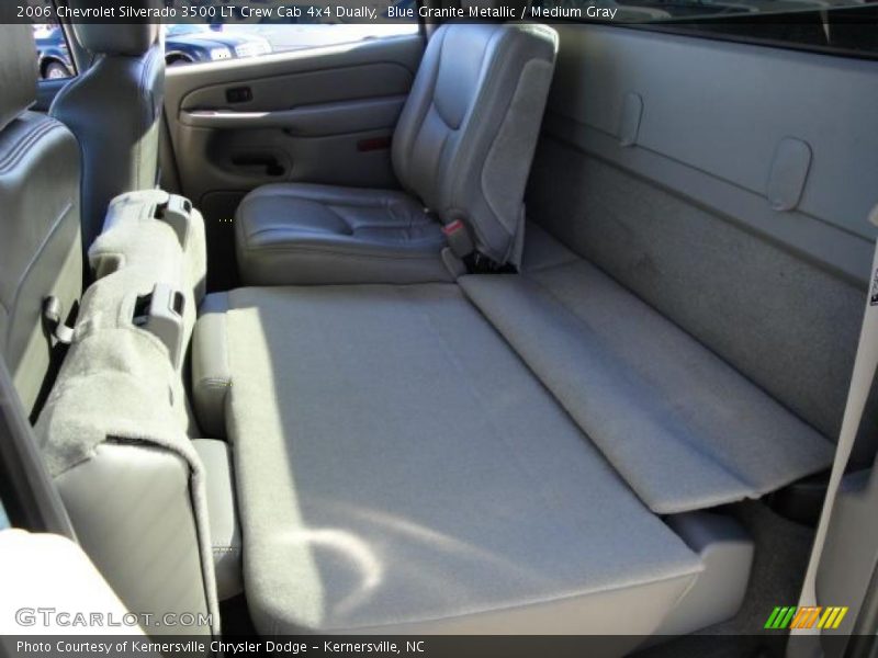 Blue Granite Metallic / Medium Gray 2006 Chevrolet Silverado 3500 LT Crew Cab 4x4 Dually