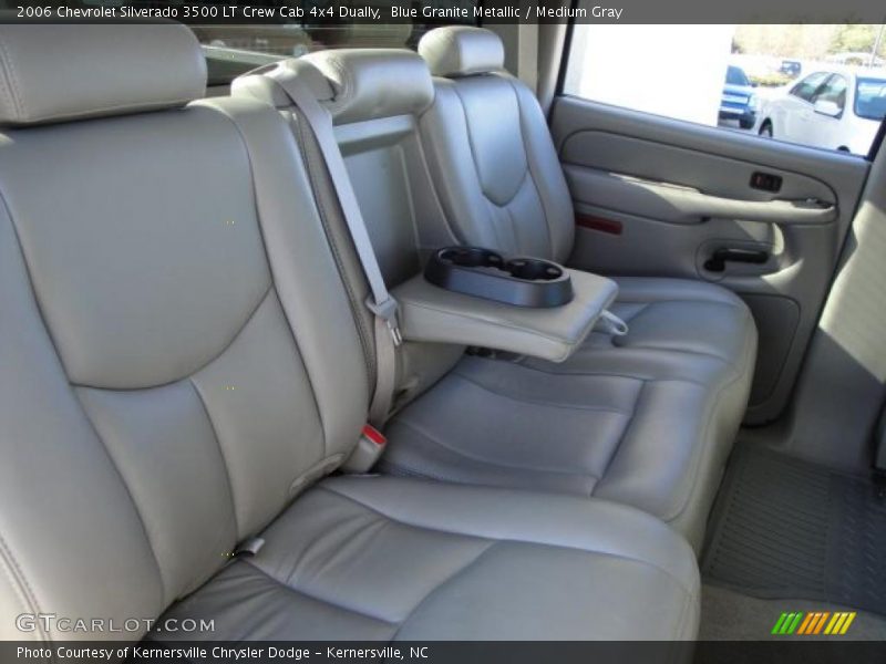 Blue Granite Metallic / Medium Gray 2006 Chevrolet Silverado 3500 LT Crew Cab 4x4 Dually