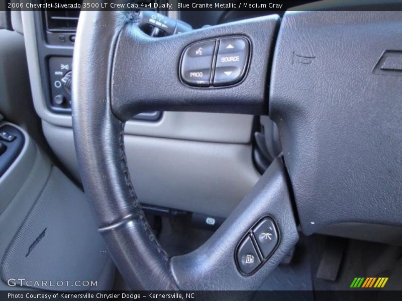 Blue Granite Metallic / Medium Gray 2006 Chevrolet Silverado 3500 LT Crew Cab 4x4 Dually