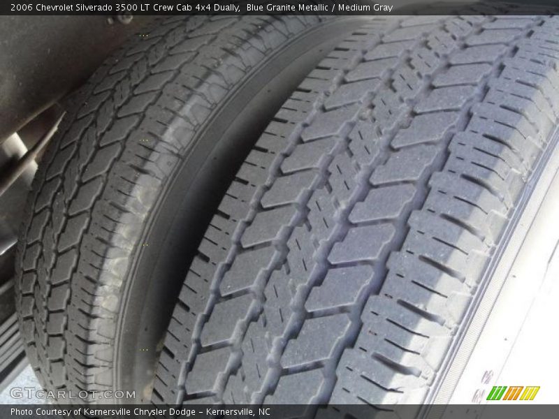 Blue Granite Metallic / Medium Gray 2006 Chevrolet Silverado 3500 LT Crew Cab 4x4 Dually