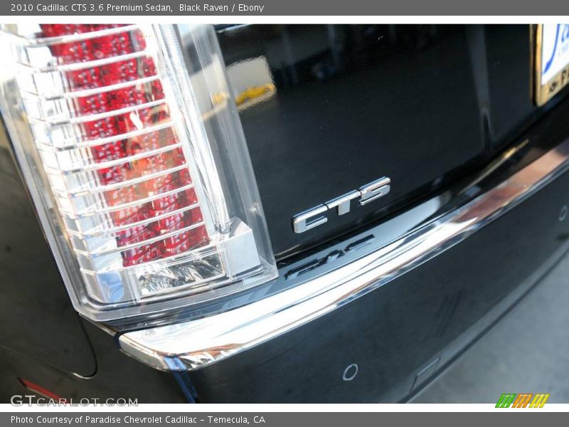 Black Raven / Ebony 2010 Cadillac CTS 3.6 Premium Sedan