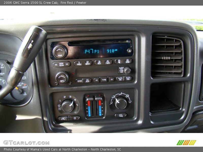 Fire Red / Pewter 2006 GMC Sierra 1500 SL Crew Cab
