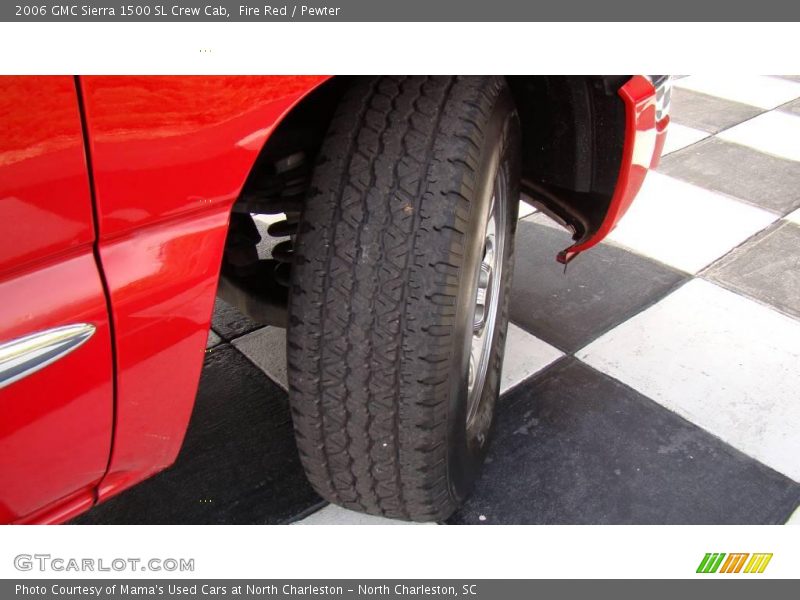 Fire Red / Pewter 2006 GMC Sierra 1500 SL Crew Cab