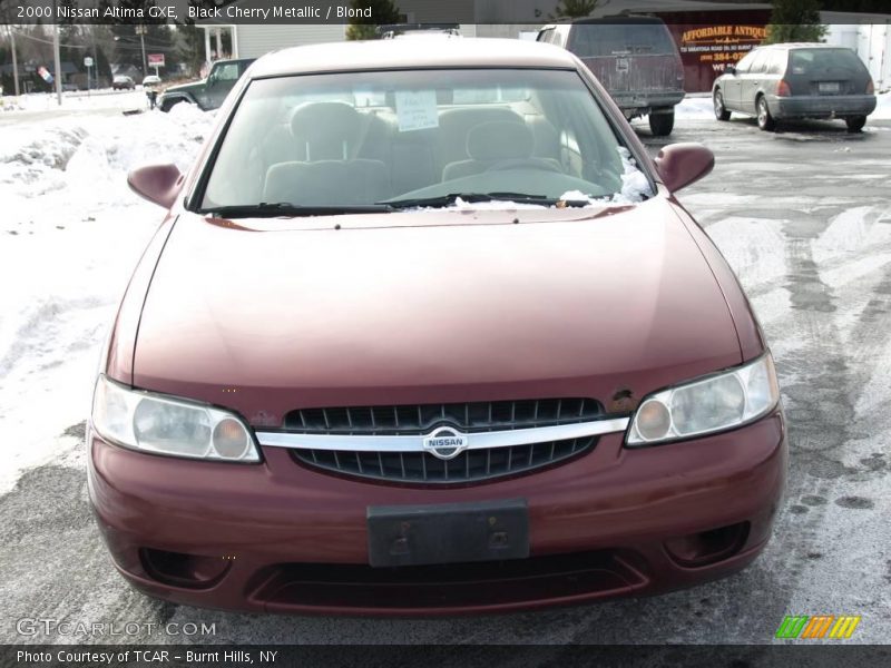 Black Cherry Metallic / Blond 2000 Nissan Altima GXE
