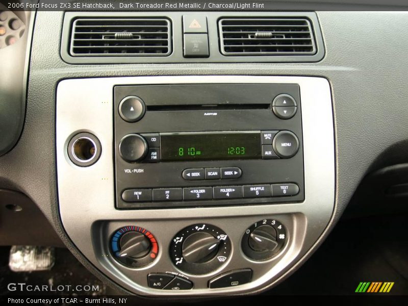 Dark Toreador Red Metallic / Charcoal/Light Flint 2006 Ford Focus ZX3 SE Hatchback