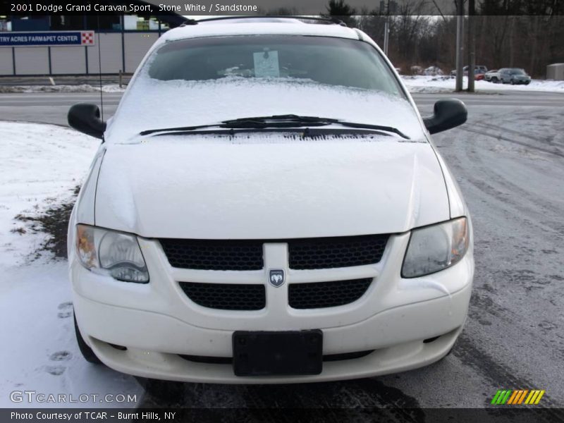 Stone White / Sandstone 2001 Dodge Grand Caravan Sport