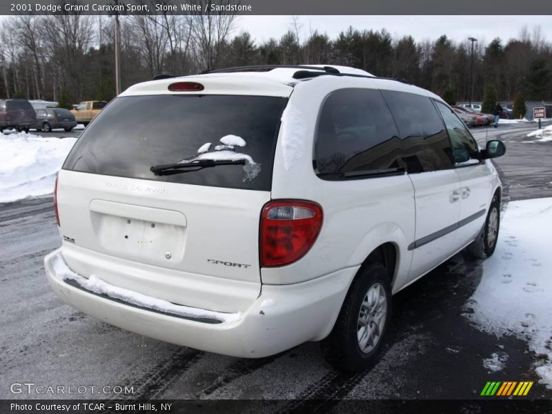 Stone White / Sandstone 2001 Dodge Grand Caravan Sport
