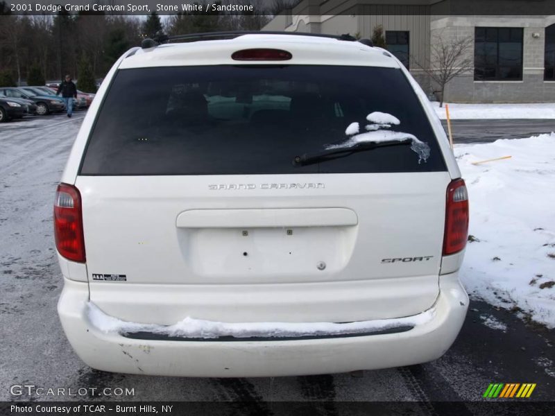Stone White / Sandstone 2001 Dodge Grand Caravan Sport
